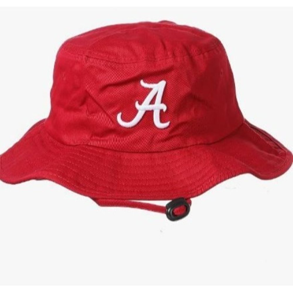 NEW! Zephyr Alabama Crimson Tide Buck Hat Trainer Team Color Red Men's Large